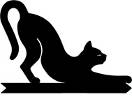 Флюгер НОВЫЙ "Кот" 