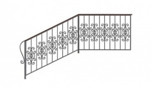 Перила кованые КП-31