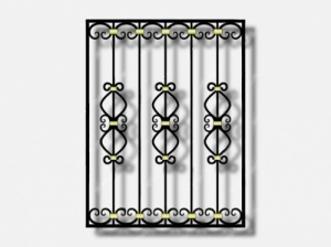 Кованые решетки KR-195