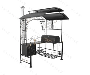 Мангал "Элит New BBQ" с печкой