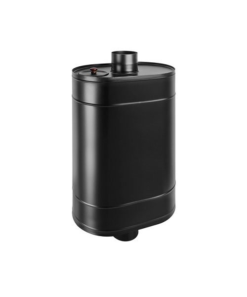 Бак на трубе BLACK 80Л (ОВАЛЬНЫЙ) 