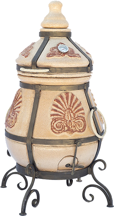 Тандыр «Греческий» (цвет;слоновая кость )